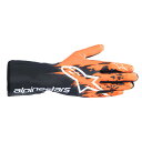 アルパインスターズ カート用レーシンググローブ TECH-1 K V3 GLOVES (サイズ:L) 134 BLACK ORANGE WHITE