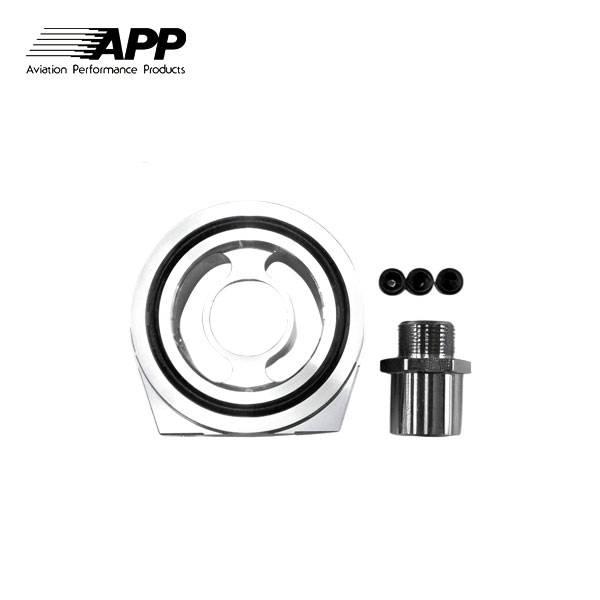 品番AMT630品名メーターセンサーアタッチメント仕様センターボルト：M20×1.5POリング：58mm適合：スバル、ミツビシセンサー取付穴：1/8PT×4備考※Oリングは2サイズ付属していますが、どちらか1枚を使用してください。2枚使用しますとオイル漏れの原因となります。※センターボルト・Oリング表を参考に、お車に合ったサイズをお選びください。注意事項※ お客様の見落としや確認ミスでのキャンセル・交換・返品は一切お受けできません。※ 商品画像は代表車種の物です。車種毎に形状は異なります。※ 適合情報は随時更新しておりますが、告知なくメーカー側にて更新される場合がございますので、必ずご注文前にメーカー適合表にて最新の適合表をご確認頂ますようお願い致します。納期についてお急ぎの場合はご注文前に必ず在庫確認をお願い致します。※納期が遅い等によるキャンセルは一切お受けできません。エーピーピーメーターセンサーアタッチメントパーツメーターセンサーアタッチメント [サンドイッチタイプ]エンジンとオイルフィルターの間に装着し、油温・油圧センサーを同時に取り付けることができるアルミ製ブロック。センサー取付穴（1/8PT）が4箇所あるので、任意の向きにセンサーを取り付け可能。レイアウトの自由度が広がり、取り付けスペースの無い車種にも対応します。［付属品］・センターボルト ×1本・Oリング ×1本または2本・メクラねじ ×3個