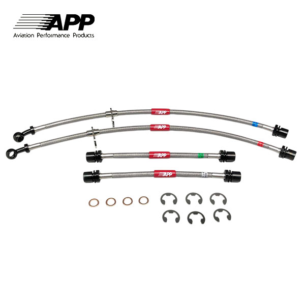 APP ブレーキライン スチールフィッティング ミラ ココア L675S