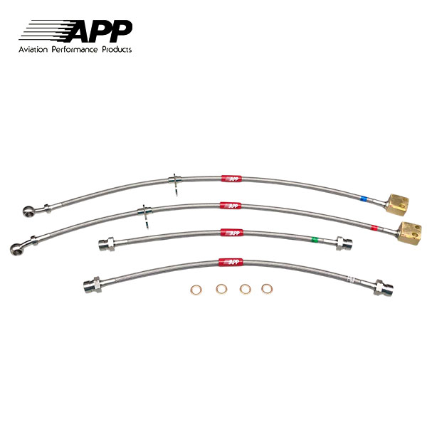 APP ブレーキライン ステンレスフィッティング フィット GD2 GD4