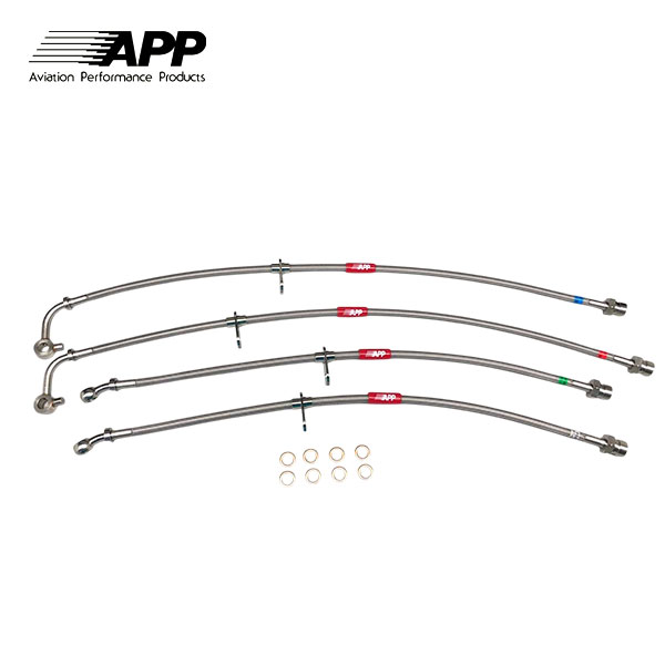 APP ブレーキライン ステンレスフィッティング シビック EP3 TYPE-R