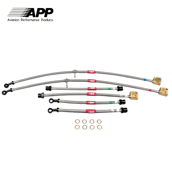 APP ブレーキライン スチールフィッティング シビック FN2 TYPE-R EURO