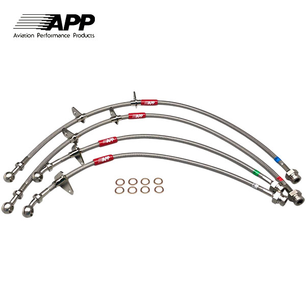 APP ブレーキライン ステンレスフィッティング S2000 AP1