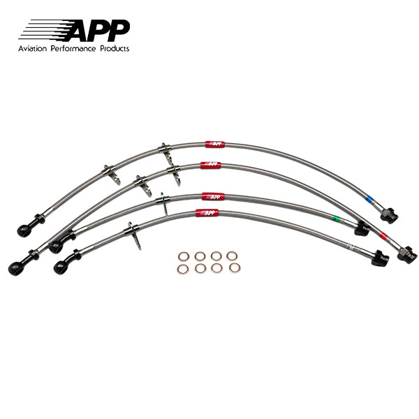 APP ブレーキライン スチールフィッティング S2000 AP1