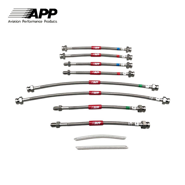 APP ブレーキライン ステンレスフィッティング デリカスペースギア PD6W PD4W PD8W PE8W PF8W PE6W PF6W 4WD