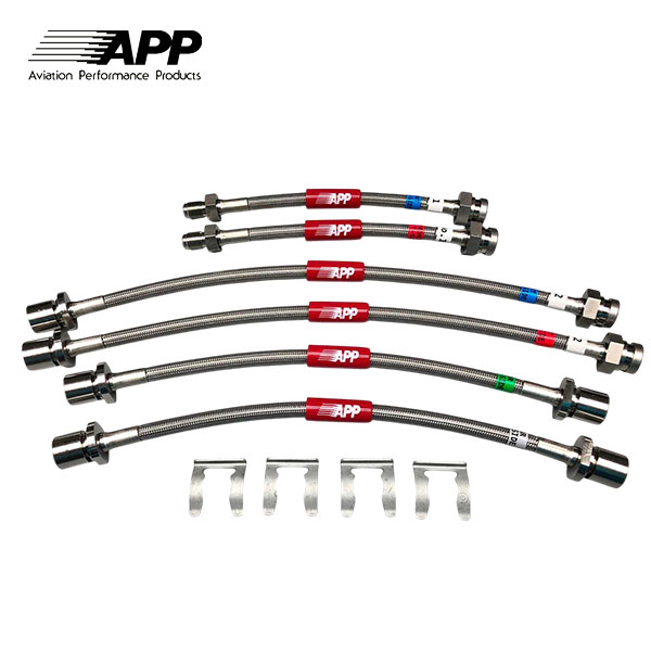 APP ブレーキライン ステンレスフィッティング ヴィヴィオ/ヴィストロ KK3 KK4 KY3