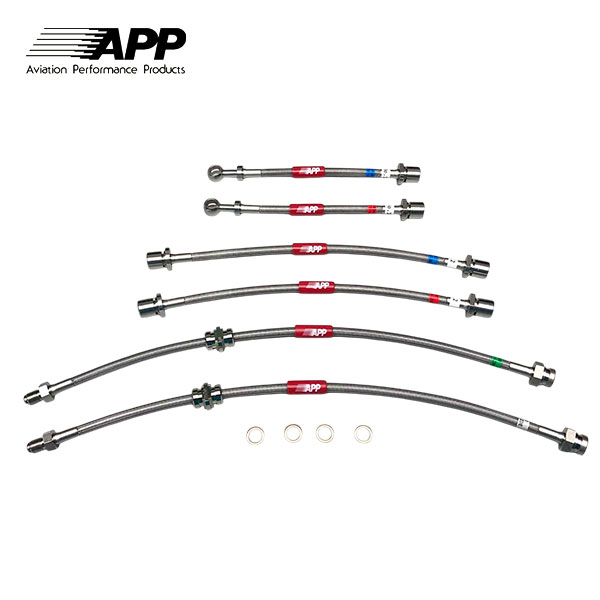 APP ブレーキライン ステンレスフィッティング ステラ RN1 RN2