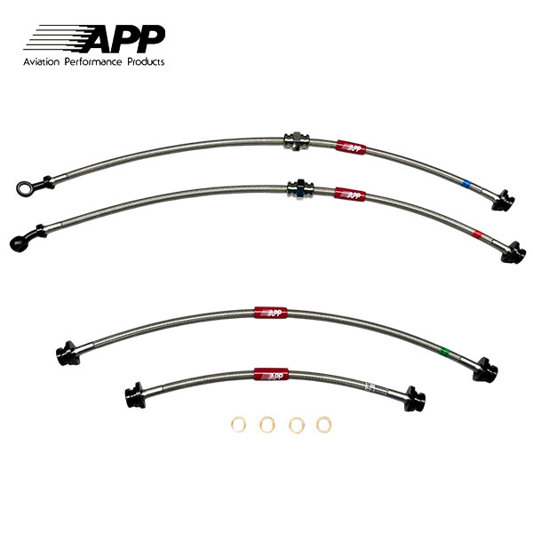 APP ブレーキライン ステンレスフィッティング ジムニー JB64W 6本タイプ