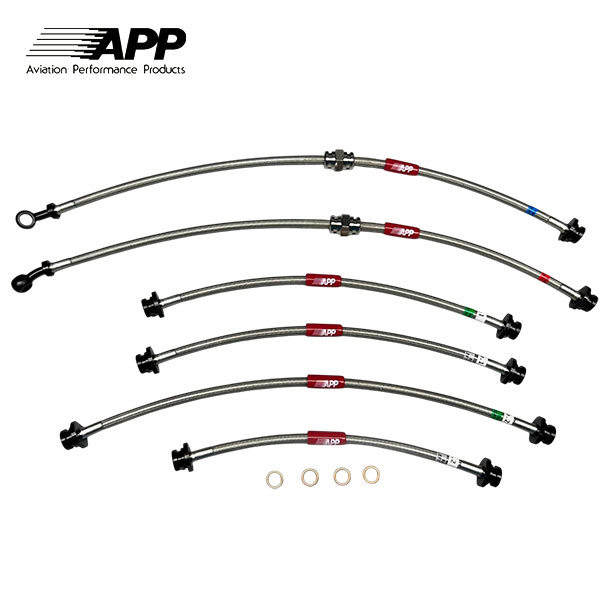 APP ブレーキライン スチールフィッティング ジムニー JB64W 6本タイプ
