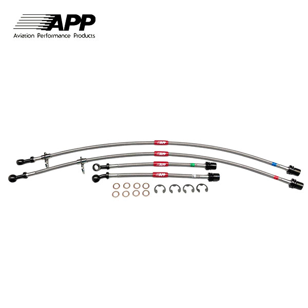 APP ブレーキライン スチールフィッティング アレックス ZZE123 リアディスクブレーキ