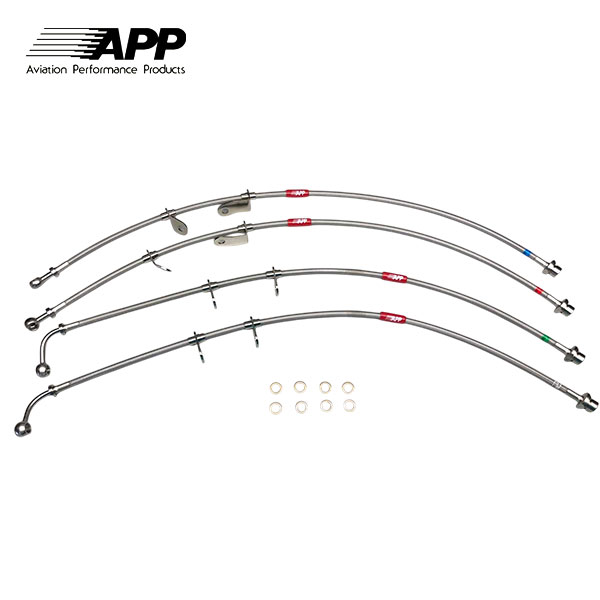 APP ブレーキライン ステンレスフィッティング ヴェルファイア GGH30W GGH35W ～17年12月