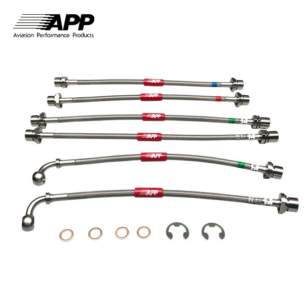 APP ブレーキライン ステンレスフィッティング FJクルーザー GSJ15W ～13年7月