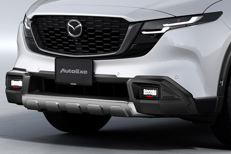 AutoExe オートエクゼ KM-07 AX フロントアンダーガーニッシュ (LEDアクセサリーランプ内蔵) CX-5 KMYSDP ※北海道・沖縄・離島は都度確認 ※個人宅配送不可
