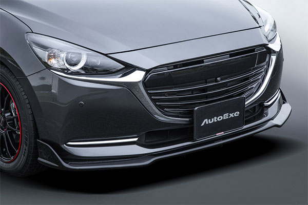 AutoExe オートエクゼ DJ-06 フロントアンダースポイラー マツダ2 DJ5AS DJ5FS DJLAS DJLFS 旧品番 MDJ2150-08 ※北海道・沖縄・離島は都度確認 ※個人宅配送不可