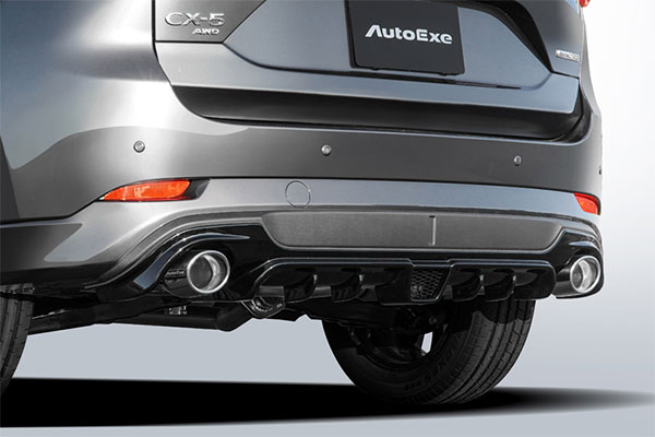 AutoExe オートエクゼ KF-06B リアアンダースポイラー CX-5 KF2P KF5P KFEP 車体番号:500001〜 旧品番 MKF2420-08 ※北海道・沖縄・離島は都度確認 ※個人宅配送不可