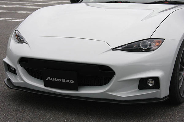 AutoExe オートエクゼ ND-05S フロントノーズ ロードスター ND5RC 車体番号300001〜のAT車に装着不可 ※北海道・沖縄・離島は都度確認 ※個人宅配送不可