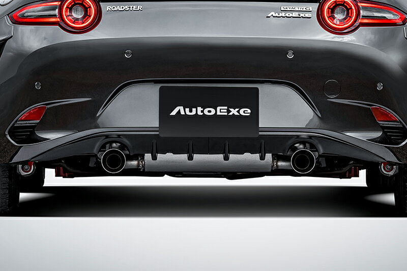 AutoExe オートエクゼ ND-07 マフラーガーニッシュ ロードスターRF NDERE ※北海道・沖縄・離島は都度確認 ※個人宅配送不可