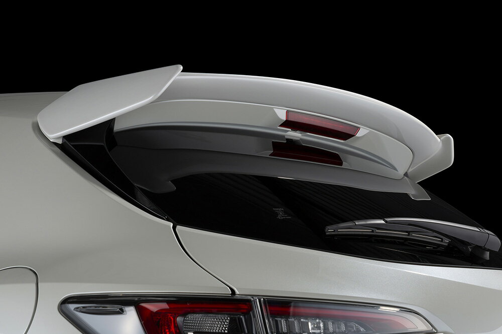Rear Spoiler - BLITZ ブリッツ エアロスピード Rコンセプト リアスポイラー FRP プラチナホワイトパールマイカ カローラスポーツ ZWE211H ZWE213H H30.6〜 2ZR-FXE ハイブリッド