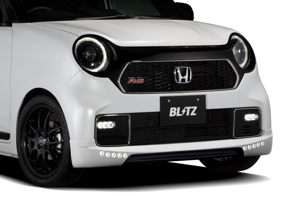 BLITZ ブリッツ エアロスピード Rコンセプト フロントリップスポイラー FRP 未塗装 N-ONE JG3 R2.11〜 S07B
