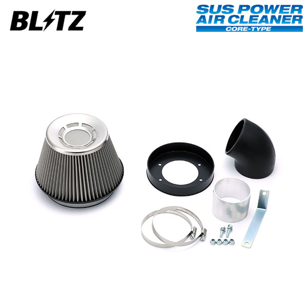 BLITZ ブリッツ サスパワー エアクリーナー スカイライン HR32 HCR32 HNR32 H1.5〜H5.8 RB20E/RB20DE NA/ターボ