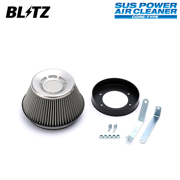 BLITZ ブリッツ サスパワー エアクリーナー スカイライン ER33 ECR33 ENR33 H5.8〜H10.5 RB25DE/RB25DET NA/ターボ