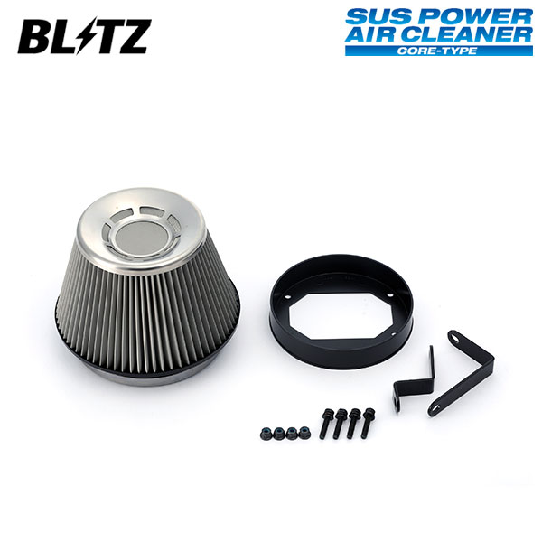 BLITZ ブリッツ サスパワー エアクリーナー ランサーエボリューション 4 CN9A H8.8〜H10.1 4G63