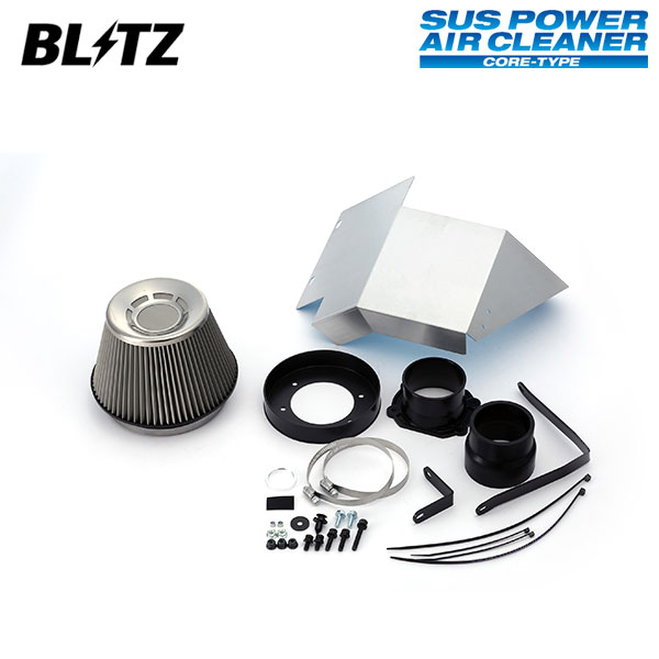BLITZ ブリッツ サスパワー エアクリーナー ランサーエボリューション 10 CZ4A H19.10〜 4B11 MIVEC MT/SST