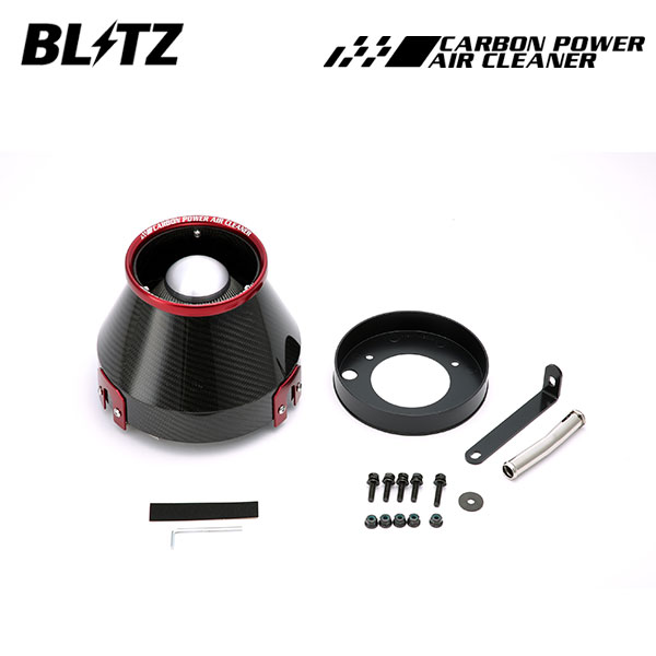 BLITZ ブリッツ カーボンパワーエアクリーナー 180SX RPS13 H3.1〜 SR20DET