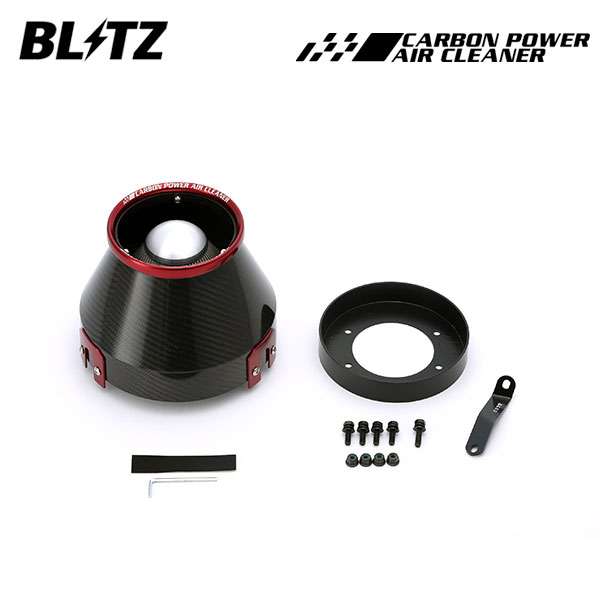 BLITZ ブリッツ カーボンパワーエアクリーナー スカイライン ECR33 H5.8〜H10.5 RB25DET