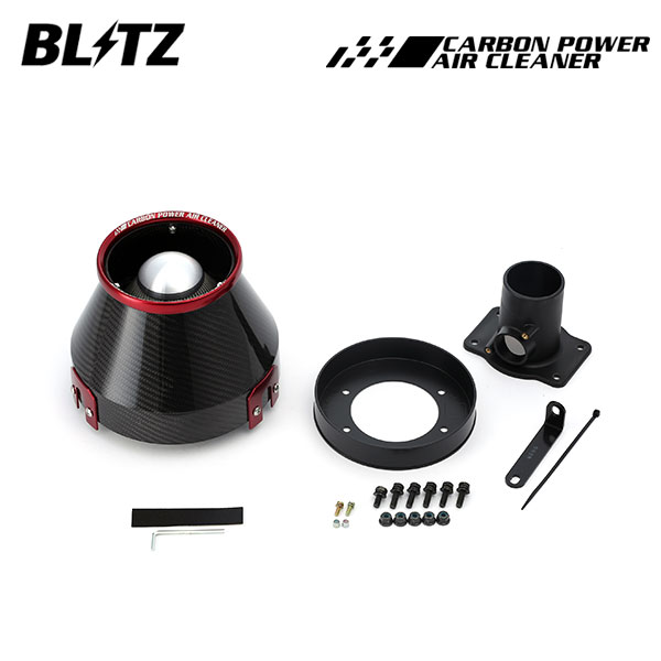 BLITZ ブリッツ カーボンパワーエアクリーナー カローラスパシオ NZE121N H13.5〜 1NZ-FE