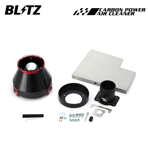 BLITZ ブリッツ カーボンパワーエアクリーナー レガシィB4 BM9 H21.5〜 EJ25