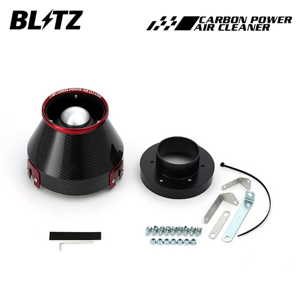 BLITZ ブリッツ カーボンパワーエアクリーナー オーリス ZRE152H H18.10〜H21.10 2ZR-FE