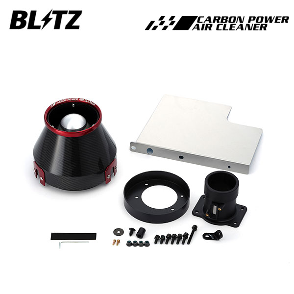 BLITZ ブリッツ カーボンパワーエアクリーナー レガシィB4 BMG H24.5〜 FA20 ターボ