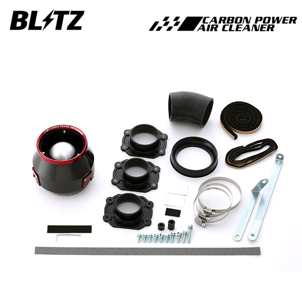 BLITZ ブリッツ カーボンパワーエアクリーナー ヴェルファイアハイブリッド AYH30W H27.1〜 2AR-FXE