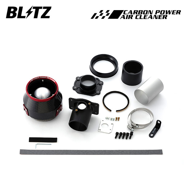BLITZ ブリッツ カーボンパワーエアクリーナー ステップワゴン RP1 RP2 RP3 RP4 H27.4〜 L15B ターボ