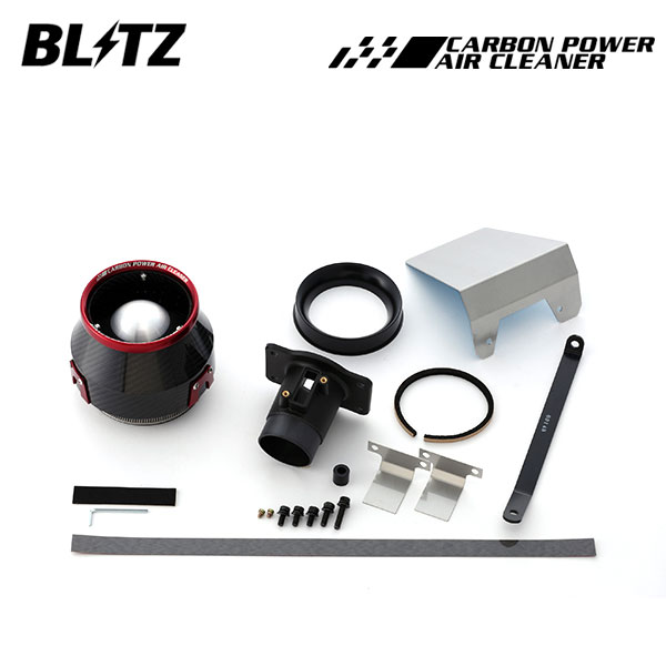 BLITZ ブリッツ カーボンパワーエアクリーナー プリウス ZVW50 ZVW51 ZVW55 H27.12〜 2ZR-FXE