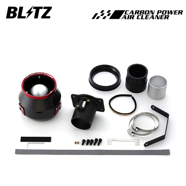 BLITZ ブリッツ カーボンパワーエアクリーナー カローラツーリング NRE210W R1.10〜 8NR-FTS