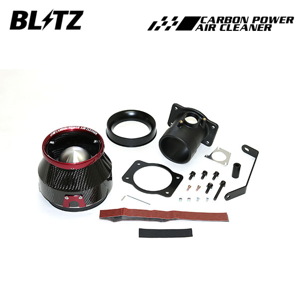 BLITZ ブリッツ カーボンパワーエアクリーナー アルティス AXVH70N H29.7〜 A25A-FXS ハイブリッド