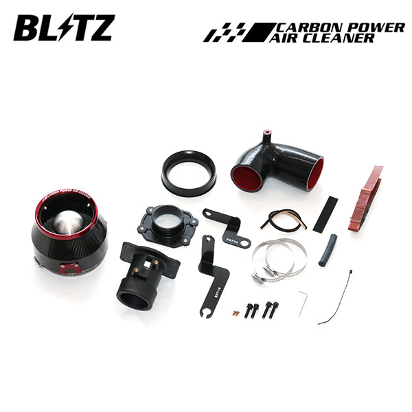 BLITZ ブリッツ カーボンパワーエアクリーナー ヴェゼル RV5 RV6 R3.2〜 LEC ハイブリッド