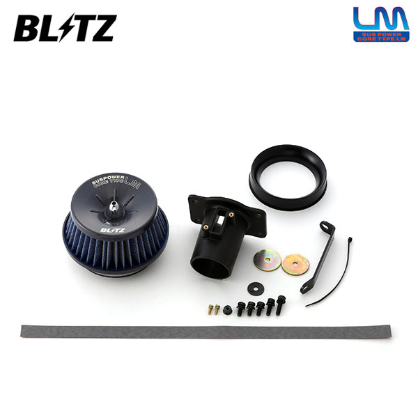 BLITZ ブリッツ サスパワー コアタイプLM ブルー エアクリーナー キューブ YZ11 H17.5〜H20.11 HR15DE