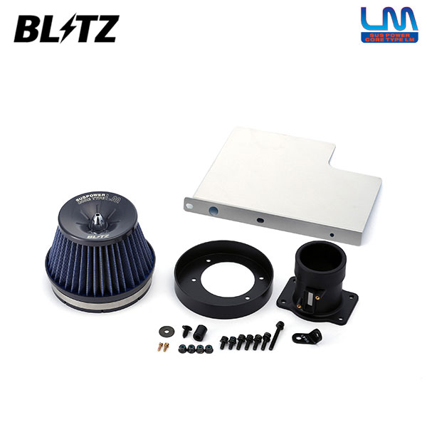 BLITZ ブリッツ サスパワー コアタイプLM ブルー エアクリーナー レガシィツーリングワゴン BRG H24.5〜 FA20 ターボ