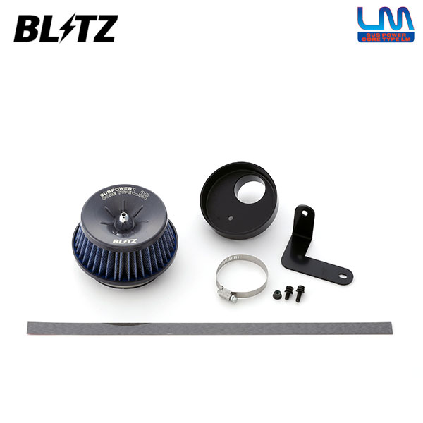 BLITZ ブリッツ サスパワー コアタイプLM ブルー エアクリーナー コペン LA400A R1.10〜 KF-VET ターボ GRスポーツ