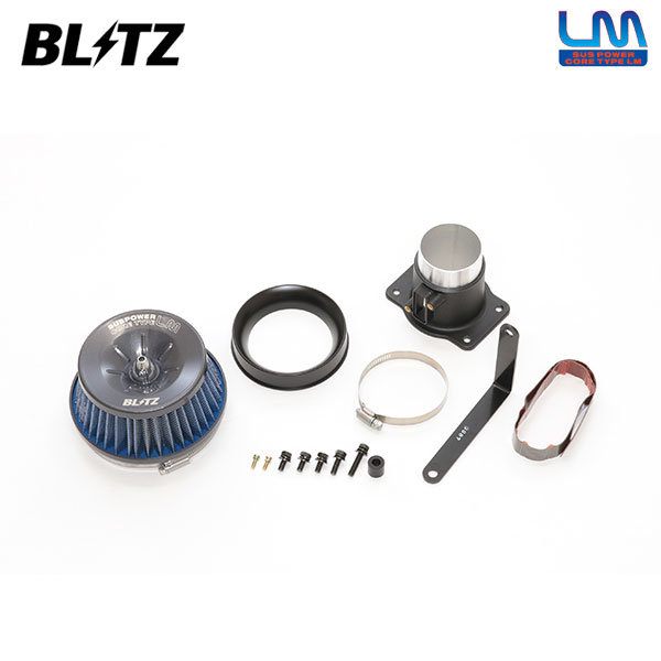 BLITZ ブリッツ サスパワー コアタイプLM ブルー エアクリーナー プリウス MXWH61 R5.3～ M20A-1VM PHEV