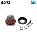 BLITZ ブリッツ サスパワー コアタイプLM レッド エアクリーナー 180SX RPS13 H3.1〜 SR20DET