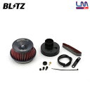 BLITZ ブリッツ サスパワー コアタイプLM レッド エアクリーナー ムーヴ L150S L152S L160S H14.10〜H18.10 EF-DET/JB-DET ターボ