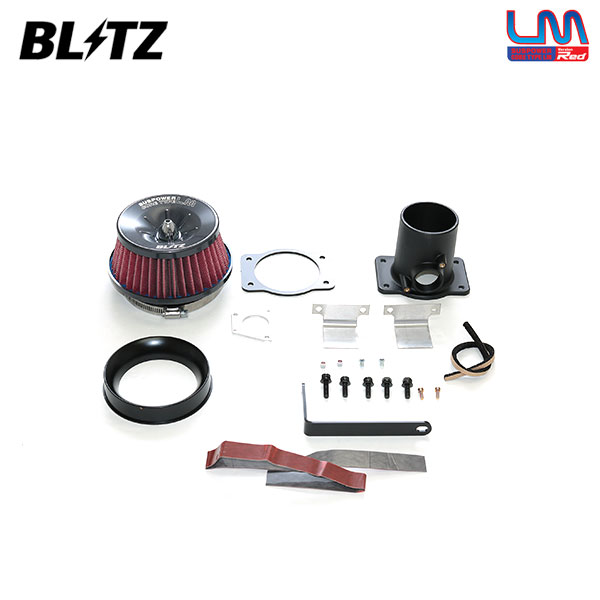 BLITZ ブリッツ サスパワー コアタイプLM レッド エアクリーナー CR-V RW1 RW2 H30.8〜 L15B ターボ