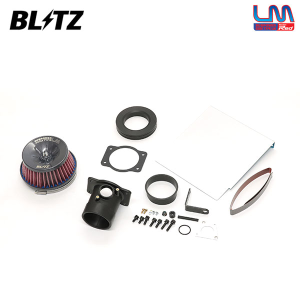 SUBARU - BLITZ ブリッツ サスパワー コアタイプLM レッド エアクリーナー WRX S4 VBH R6.12～ FA24