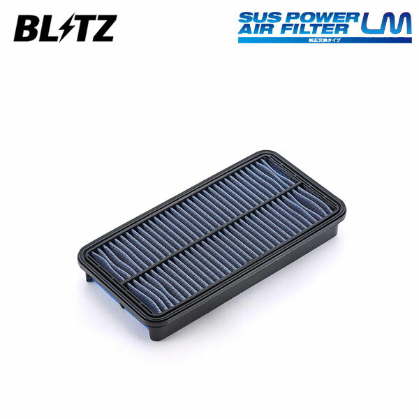 BLITZ ブリッツ サスパワー エアフィルター LM ST-31B ビスタ AZV50 H13.8〜 1AZ-FSE FF 17801-74020