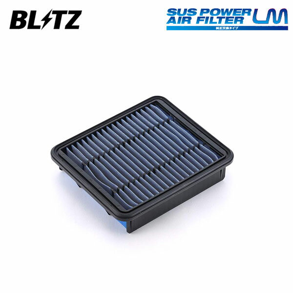 BLITZ ブリッツ サスパワー エアフィルター LM ST-41B マークIIブリット JZX115W H14.1〜 1JZ-GE 4WD 17801-46080/17801-46090