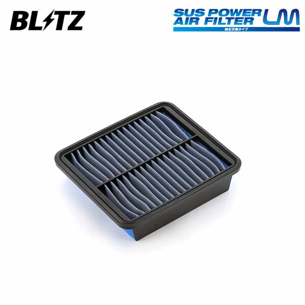 BLITZ ブリッツ サスパワー エアフィルター LM ST-45B セルシオ UCF30 H12.8〜 3UZ-FE FR 17801-50030